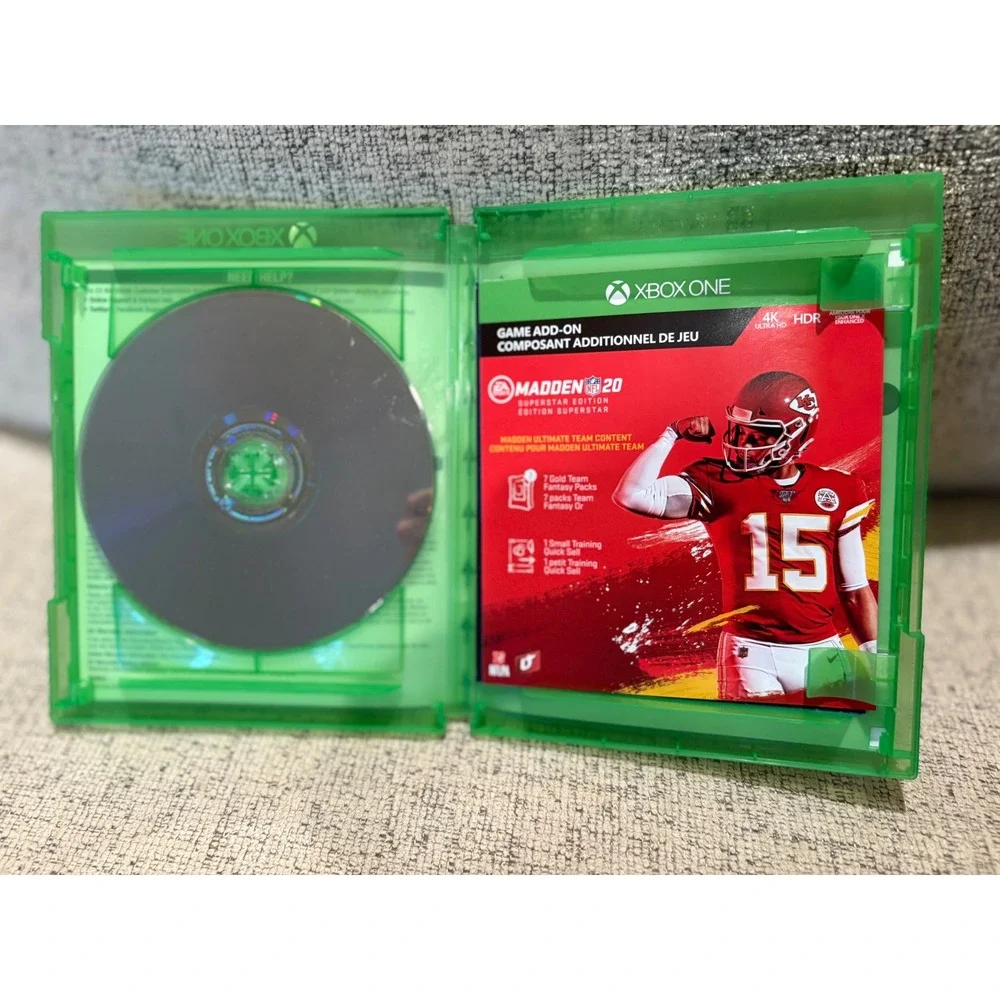 Xbox One Madden‎ NFL 20 Superstar Edition 4K HDR